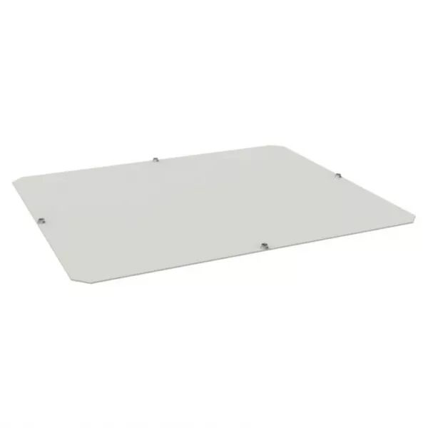HAGER - Plaque entr�e pr�d�coupes plaque passe c�bles ouverte basse quadro evo 900x800 (FN9080DR)