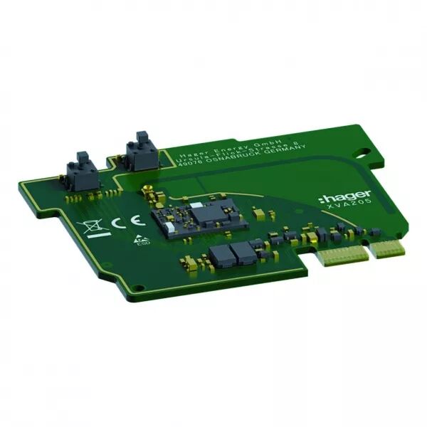 HAGER - Witty one pi�ce d�tach�e-carte TIC (T�l�-Information-Client) radio pour XVR1xx (XVA205)