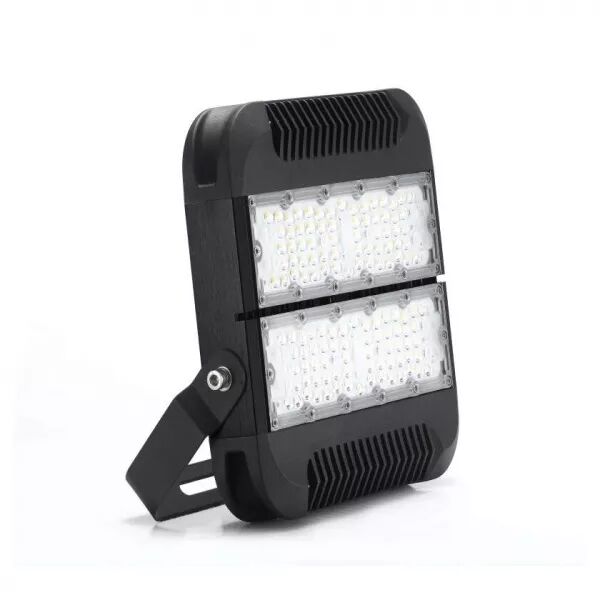 HARD ROCK  Projecteur industriel 80W noir asym�trique 3000K (HR10BC)
