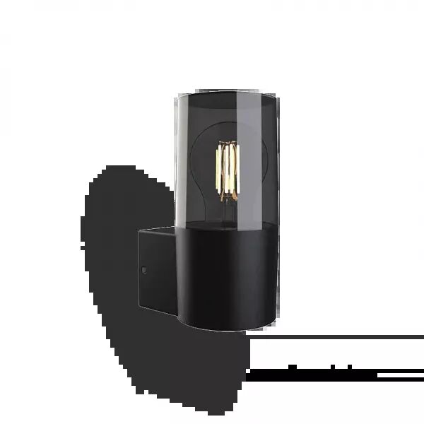 HELIOS APPLIQUE 1 X E27 CYLINDRIQUE IP44 ALU