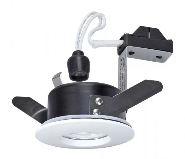 HIDRO - ENCASTR� GU5,3, IP20/65, VOL.1, ROND, FIXE, BLANC, LPE NON INCL.