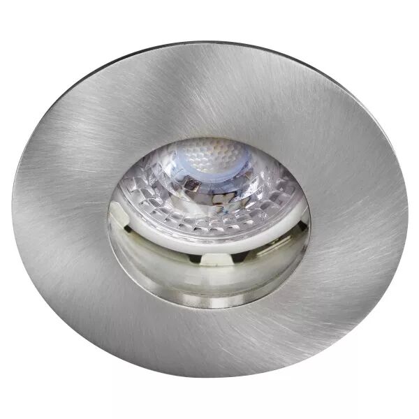 HIDRO -Enc.GU5,3, IP20/65, Cl.2, Vol.1, nickel, lpe LED 8W 2700K, 680lm incl. (51058)