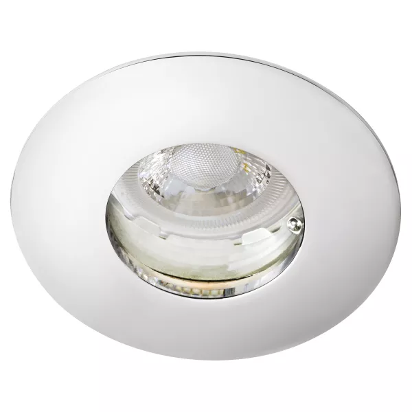 HIDRO-230 CX -Encastr� GU10, IP20/65, Vol.2, rond, fixe, chrom�, Lpe non incl. (4128)