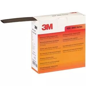 HSR 3000 1,5/0,5mm Gaine Thermor�tractable en rouleau x12m Noir (85808)