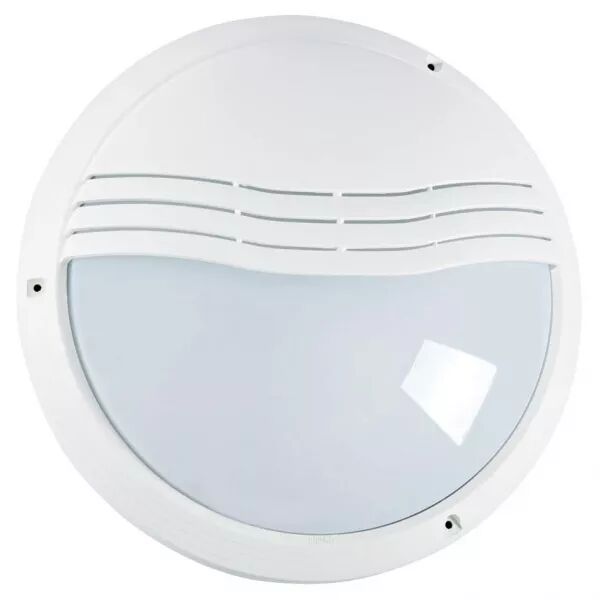 HUB 270TP - Hublot Ext. IP65 IK10, blanc, E27 40W max., lpe non incl. (2206)