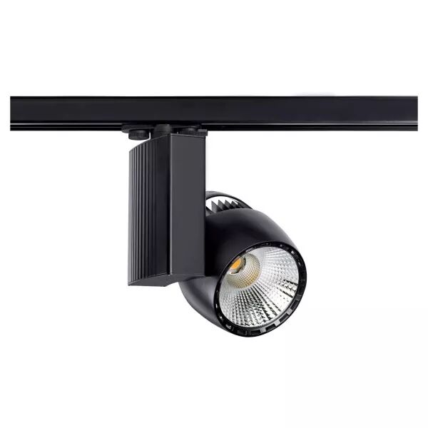 IKAR 023 - Proj. Rail 3 all.023, noir, angle 36�, LED int�g. 40W 3000K 4000lm (50328)