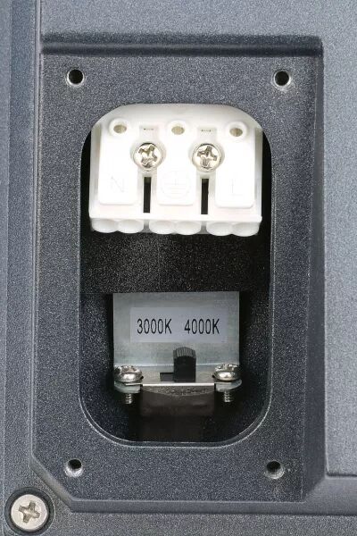 INARI - ENCASTR� MUR IP65 IK07 LED CCT INT�G. 10,5W 3000/4000K 700LM, FACE INOX