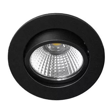 INDIGO-AL1014 RDX 9W 940Lm 3000K 38� IP44 DIM Noir mat (DO16005)