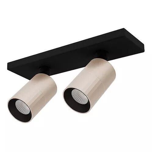 INDIGO-AUREA 2 C 2x6W 2x715Lm 38� DIM Noir mat - Rose (WA25783)