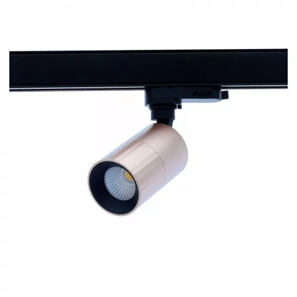 INDIGO-AUREA 3 T 6W 715Lm 38� DIM Noir mat - Rose (TR43383)