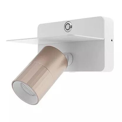 INDIGO-AUREA 3 W 7W 625Lm 38� DIM Blanc mat - Rose (WA26082)