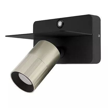 INDIGO-AUREA 3 W 7W 625Lm 38� DIM Noir mat - Champagne (WA26008)