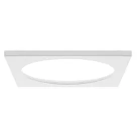 INDIGO-BAGUE CARREE 105x105mm Blanc mat (DO42130)