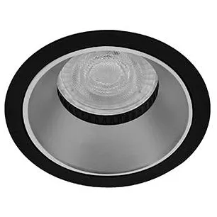 INDIGO-BALI R GU10 MAX10W PAR16 Noir mat - Argent (DO51317)