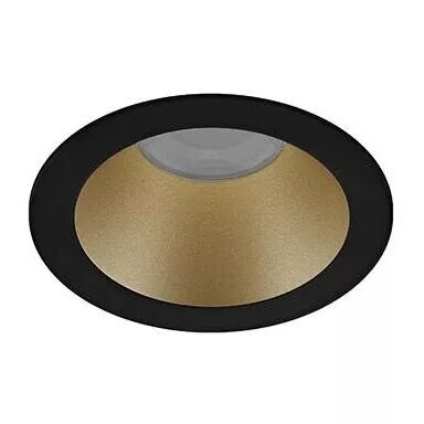 INDIGO-BORA RDH EVO 7W 800Lm 60� IP65 DIM Noir mat - Laiton mat (DO55344)