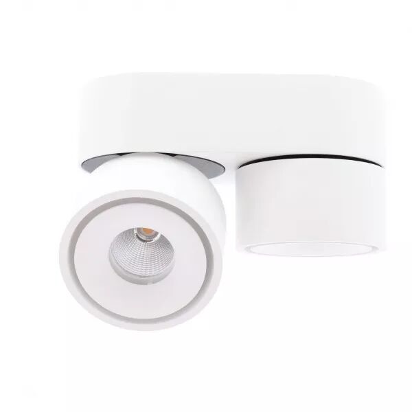 INDIGO-CLAC 2 MINI 2x8W 2x710Lm 2700K 38� DIM Blanc mat (WA183SW30)