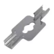 INDIGO-CLIPS DE MONTAGE 4PC Acier inoxydable (PR14252)
