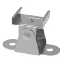INDIGO-CLIPS DE MONTAGE ORIENTABLES 0-180� 4PC Acier inoxydable (PR12052)