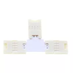 INDIGO-CONNECTEUR T RGB Blanc (ST121)