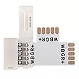 INDIGO-CONNECTEUR T RGBW Blanc (ST129)