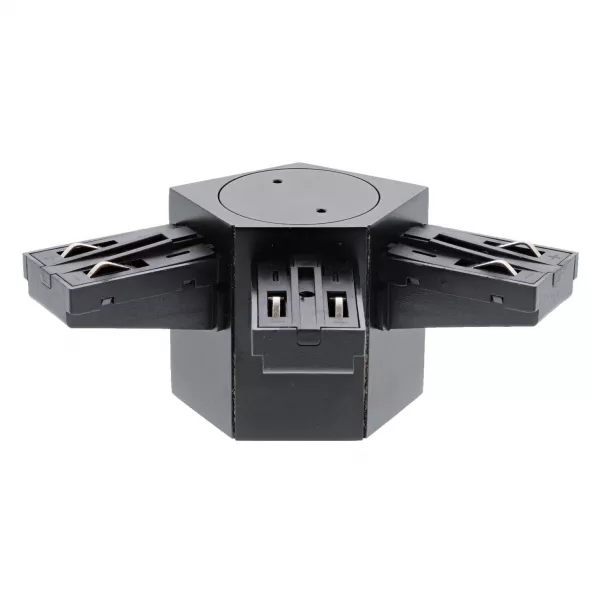 INDIGO-CONNEXION ELEC TRIPLE 120� PLAFOND  Noir mat (TR37305)