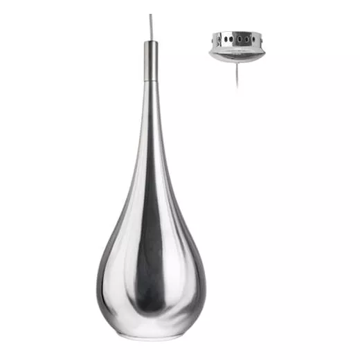INDIGO-DROP 520 E27 MAX40W LED/CLA/ECO CHROME MAT (KI00209)