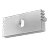 INDIGO-EMBOUTS PERCES 2PC Aluminium (PR14552)