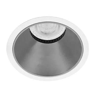 INDIGO-FIJI R GU10 MAX10W PAR16 Blanc mat - Argent (DO51453)