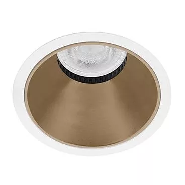 INDIGO-FIJI R GU10 MAX10W PAR16 Blanc mat - Champagne (DO51449)