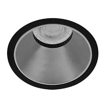 INDIGO-FIJI R GU10 MAX10W PAR16 Noir mat - Argent (DO51417)