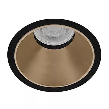 INDIGO-FIJI R GU10 MAX10W PAR16 Noir mat - Champagne (DO51408)