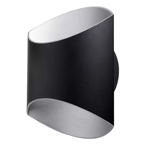 INDIGO-GLAM 250 12W 1010Lm 3000K Noir mat - Argent (WA176WW17)