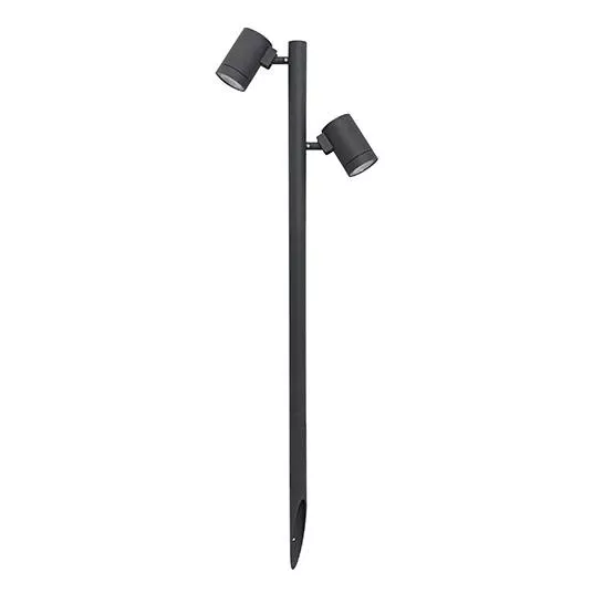 INDIGO-GUNZY 2 P 2x8W 2x760Lm 3000K 38� IP66 Anthracite (OU457WW24)
