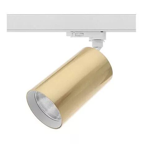 INDIGO-JACK 3 T 30W 3310Lm 40� DIM Blanc mat - Laiton (TR42428)