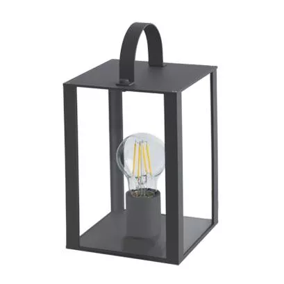 INDIGO-KADRO F E27 MAX8W ECO/LED IP44 ANTHRACITE (OU34124)