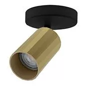 INDIGO-OKTO 1 C GU10 MAX10W PAR16 Noir mat - Champagne (WA23108)