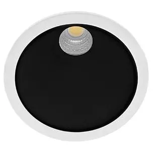 INDIGO-SWEET RD 8W 650Lm 3000K 60� DIM Blanc mat - Noir (DO448WW81)