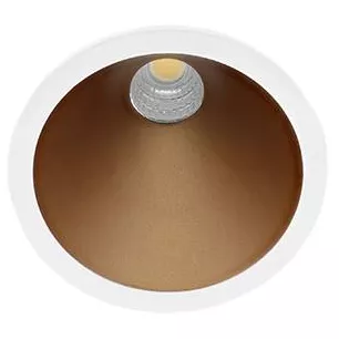 INDIGO-SWEET RD 8W 700Lm 4000K 60� DIM Blanc mat - Champagne (DO448NW49)