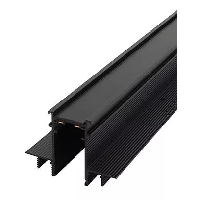 INDIGO-TRACK 48VDC RECESSED L:200cm Noir mat (TR26105)