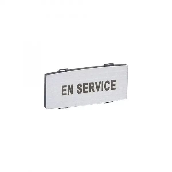 INSERT OSMOZ AVEC TEXTE - ALU - PETIT MOD�LE AVEC MARQUAGE EN SERVICE