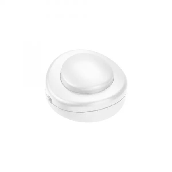 Interrupteur 2A 250V~ avec commande au pied pour lampadaire - blanc
