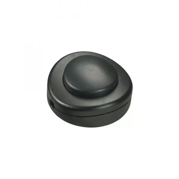 Interrupteur 2A 250V~ avec commande au pied pour lampadaire - Noir