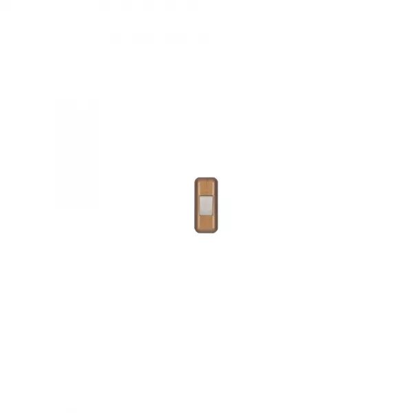 INTERRUPTEUR � BASCULE POUR LAMPE - LUMINEUX - BIPOLAIRE - VIEIL OR