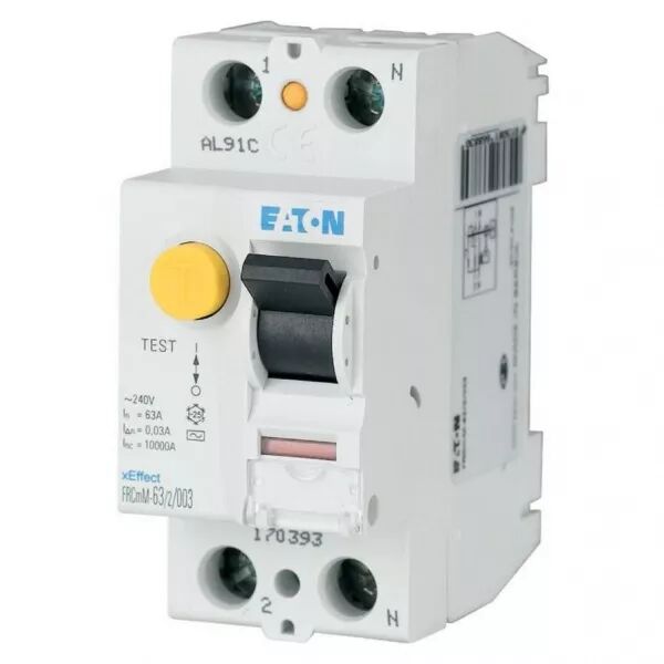 Interrupteur diff�rentiel FRCmM, 2P, 100A, type AC, 30mA (170395)