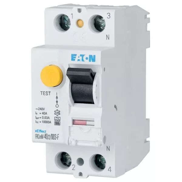 Interrupteur diff�rentiel FRCmM, 2P, 80A, type G/F, 100mA (187375)