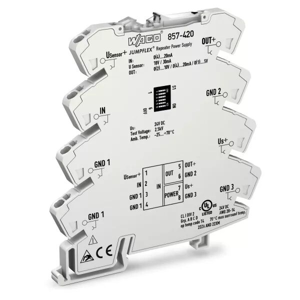 Isolateur d\'alimentation 0(4)-20 mA857-420