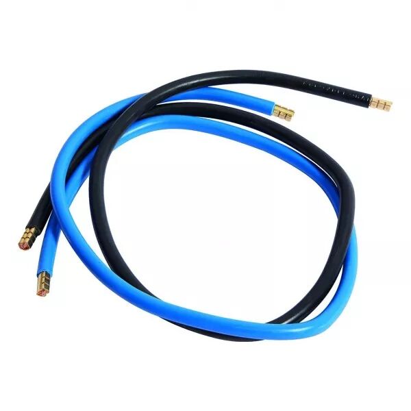 Jeu 2 conducteurs 16 mm� bleu + noir longueur 800mm (KC816)