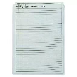 Jeu de 10 pochettes � plan A5 transparentes (GZ06A)