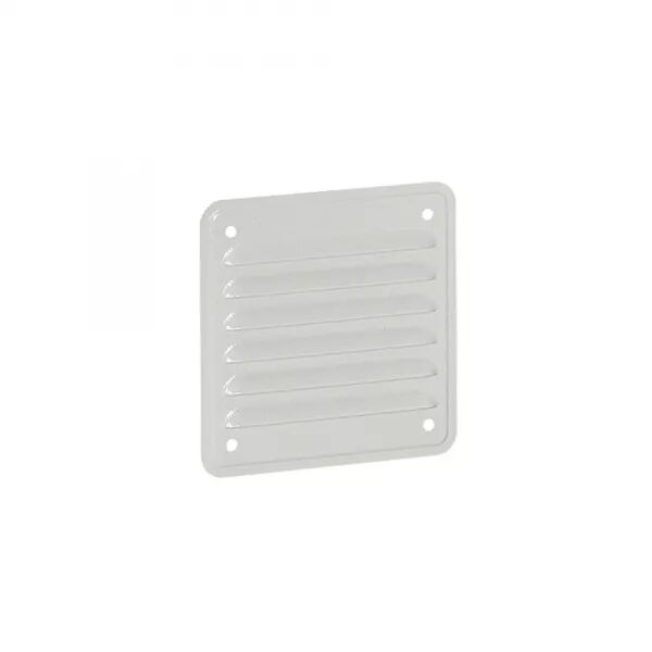 JEU DE 2 OU�ES D\'A�RATION M�TAL AVEC GRILLES IP32 IK10 - RAL7035 - 138X138MM