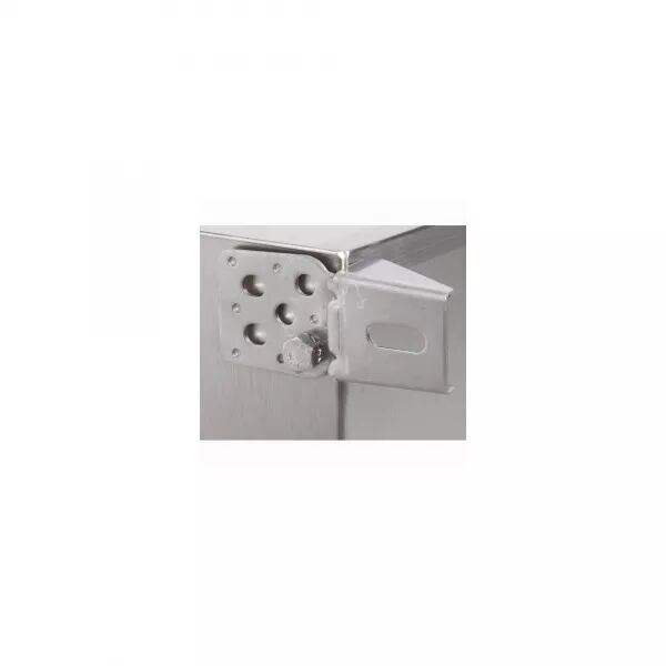 JEU DE 4 PATTES FIXATION MURALE POUR COFFRET ATLANTIC INOX 304L - CHARGE 300KG